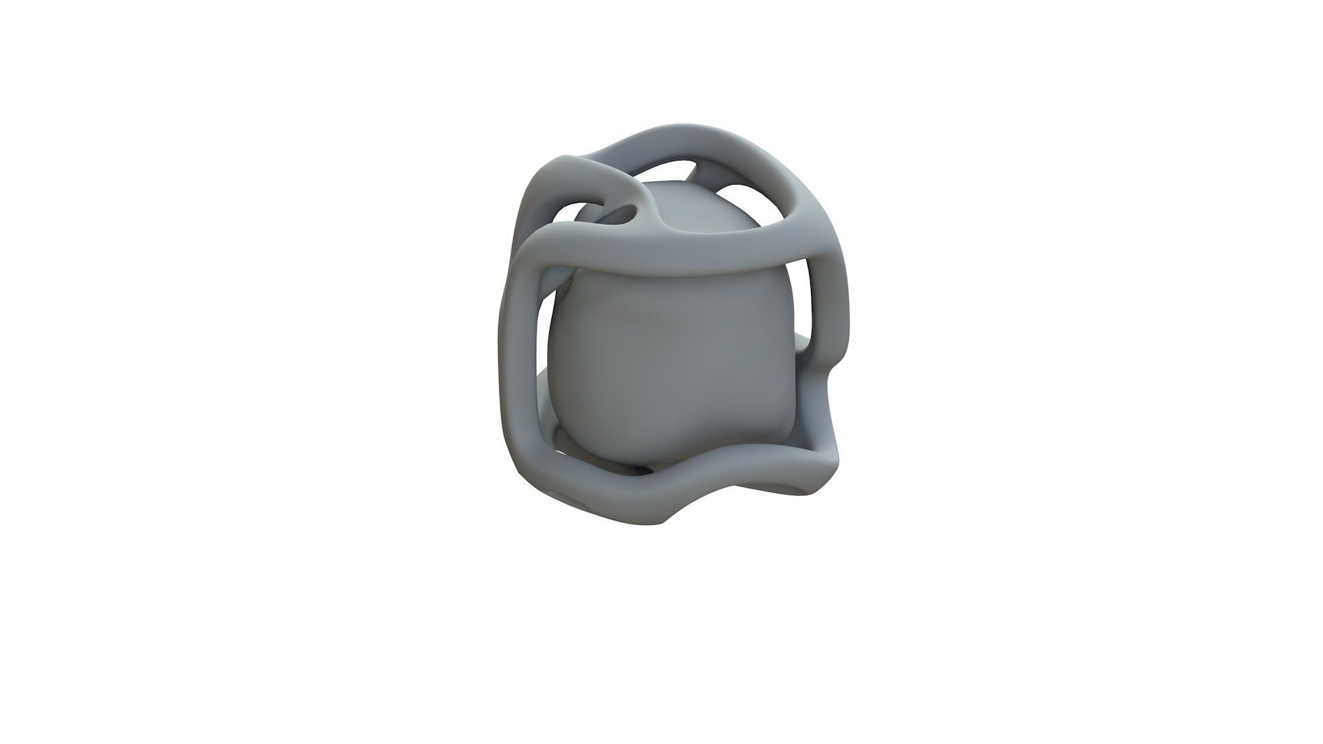 SciFi Shape Object Low Poly Low-poly 3D model_11