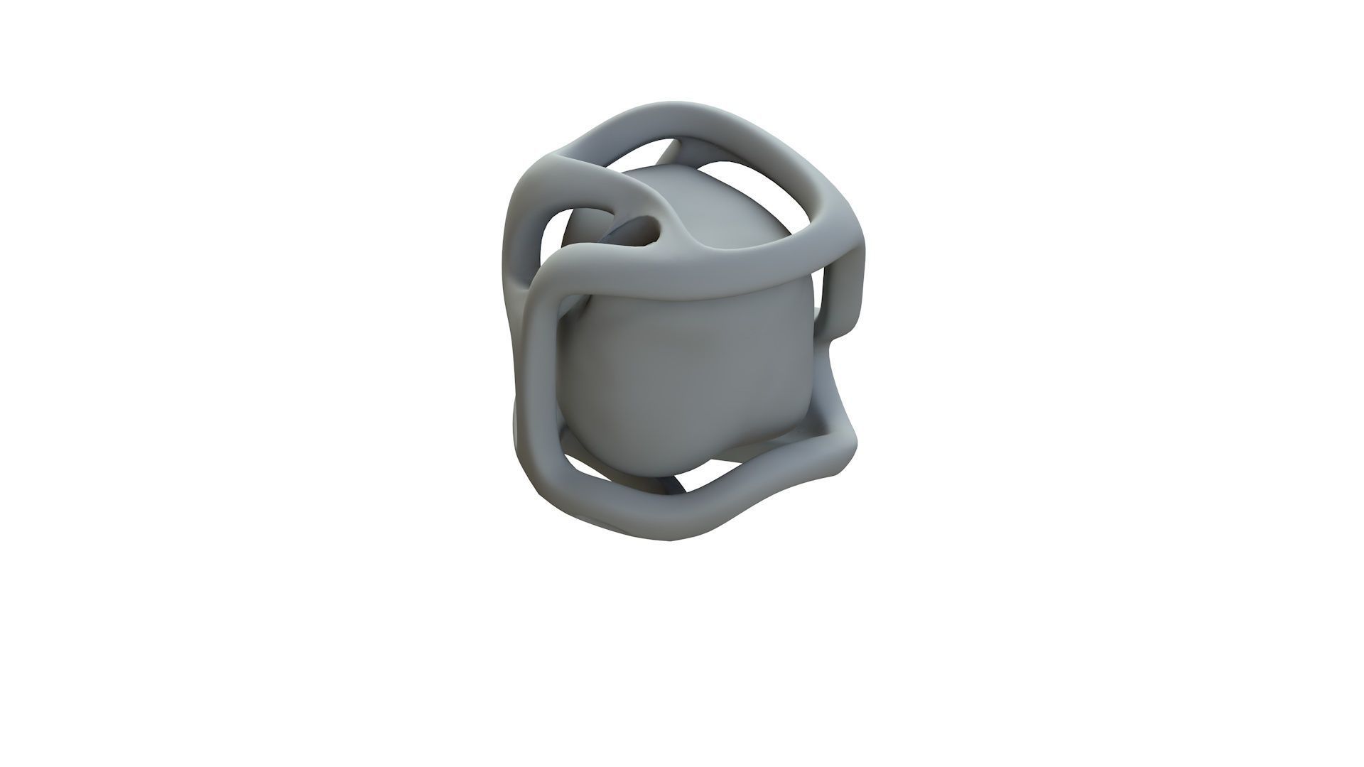 SciFi Shape Object Low Poly Low-poly 3D model_13