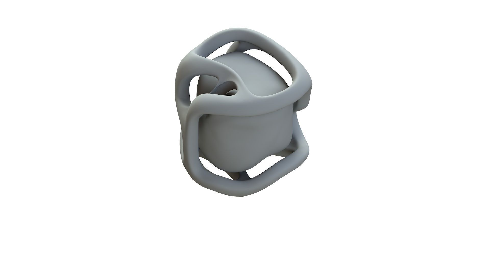 SciFi Shape Object Low Poly Low-poly 3D model_14