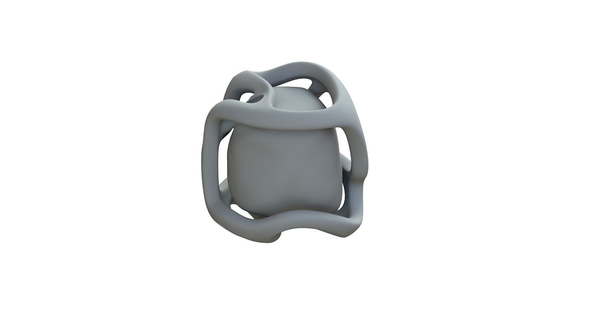 SciFi Shape Object Low Poly Low-poly 3D model_10