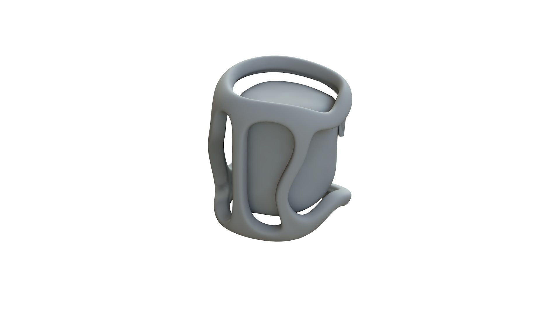SciFi Shape Object Low Poly Low-poly 3D model_11