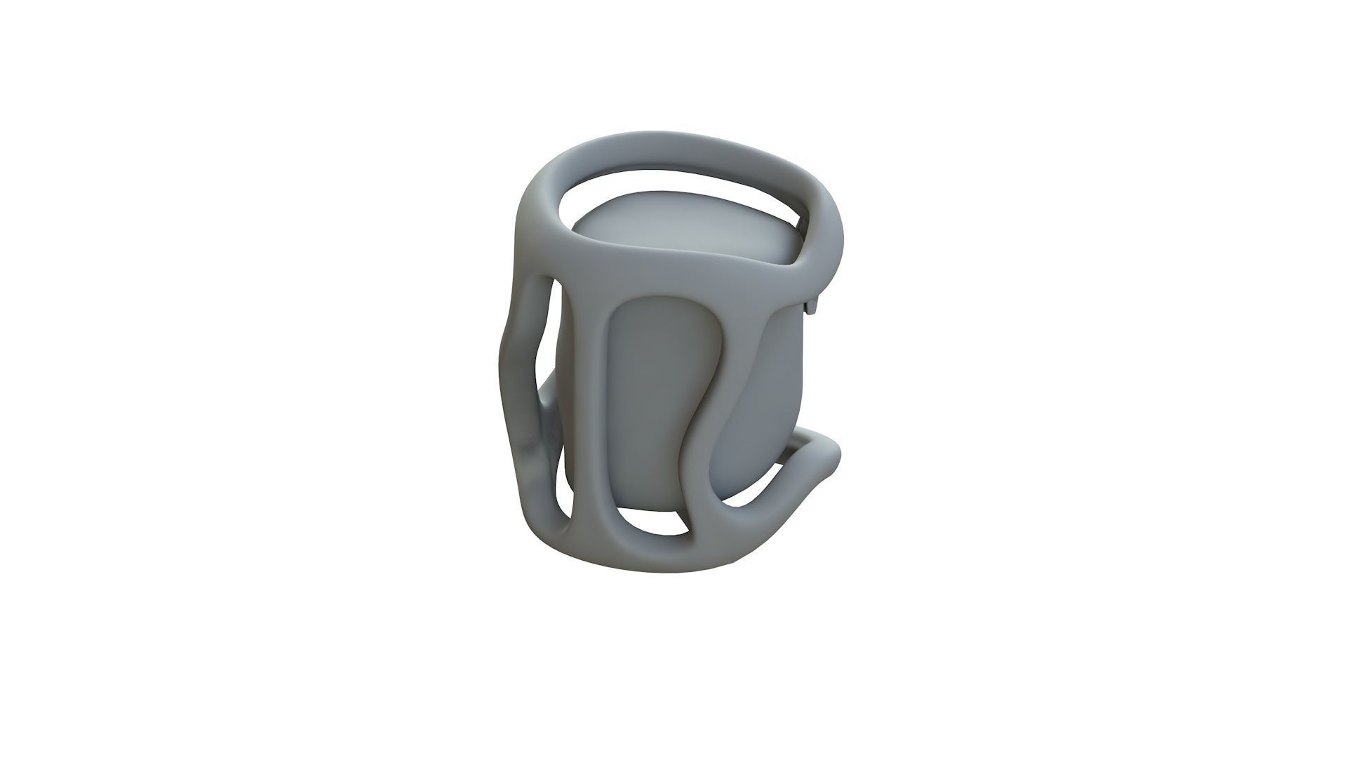SciFi Shape Object Low Poly Low-poly 3D model_12