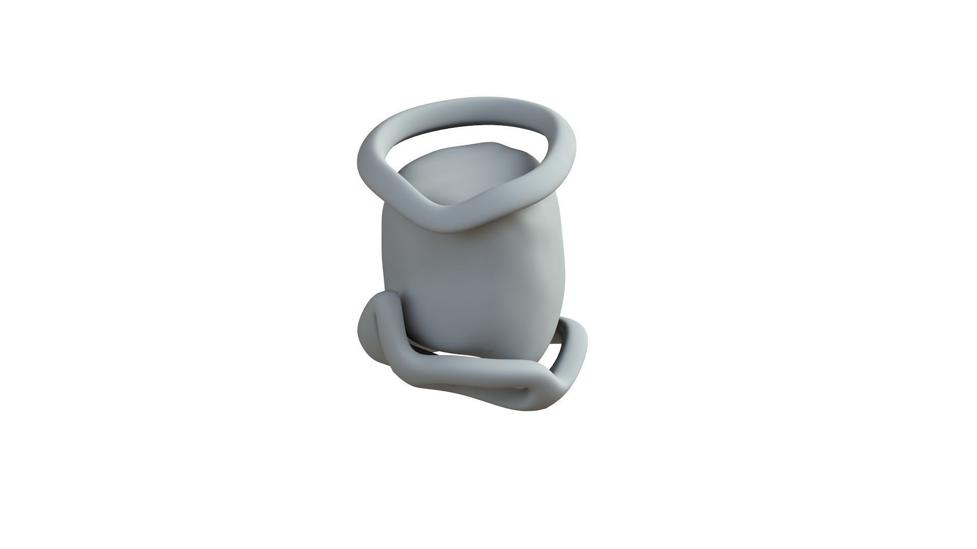 SciFi Shape Object Low Poly Low-poly 3D model_7