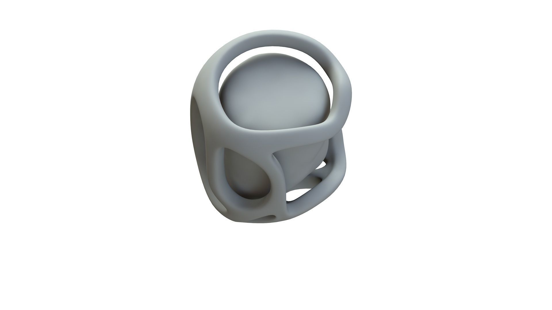 SciFi Shape Object Low Poly 44 Low-poly 3D model_17