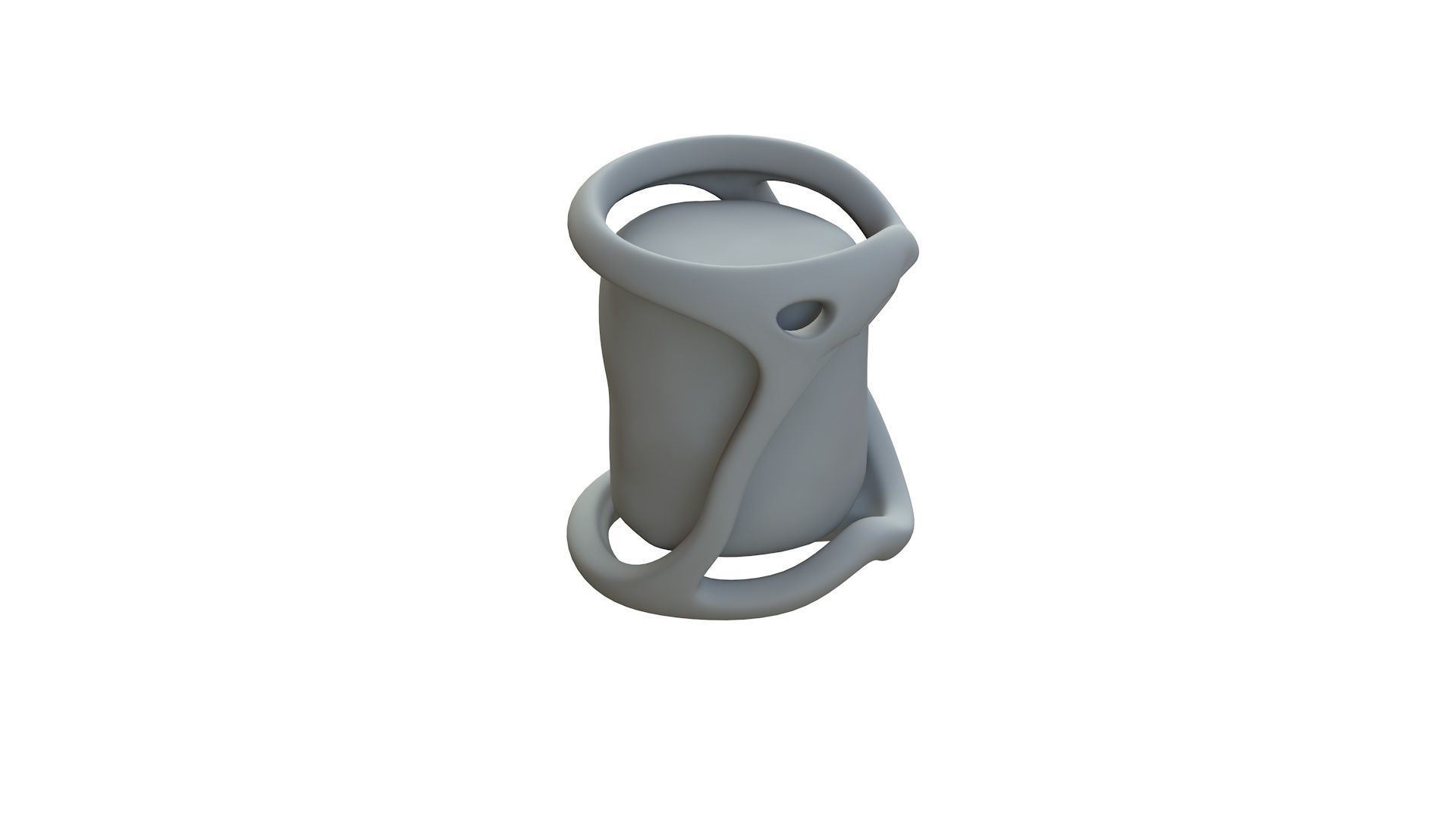SciFi Shape Object Low Poly 41 Low-poly 3D model_12
