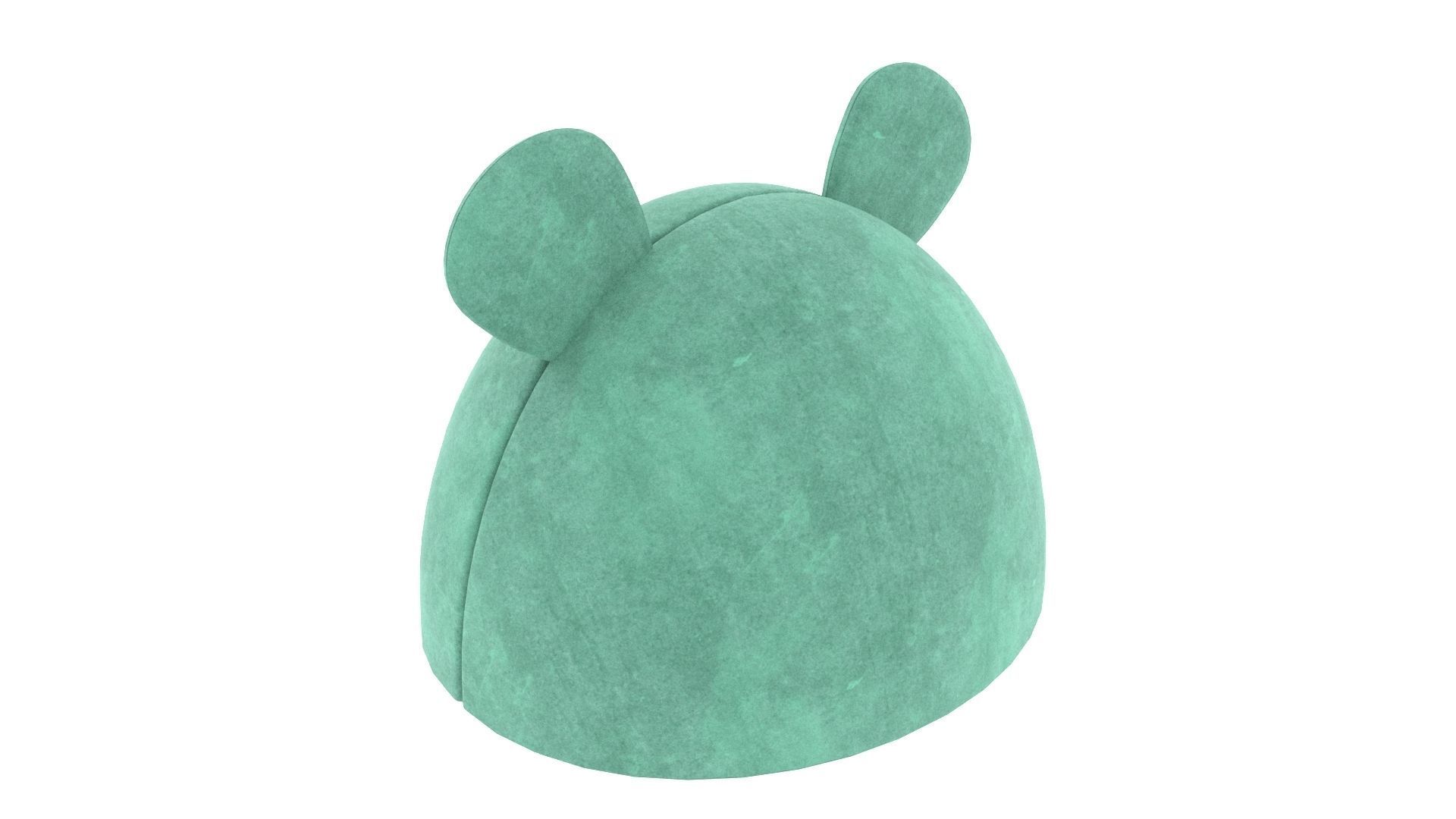 Mouse Meow Hut Cat Hut Cat Tent Turquoise 3D model_3