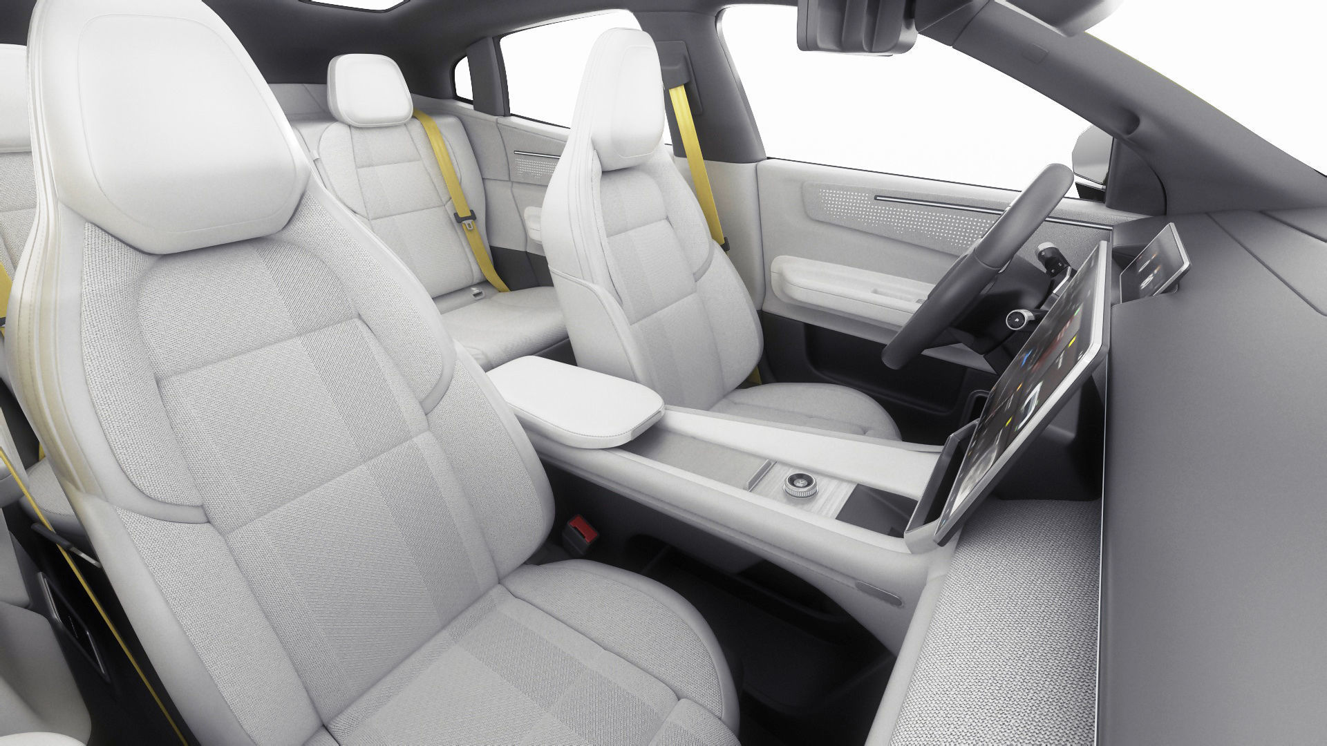 Polestar 4 2024 3D model_20