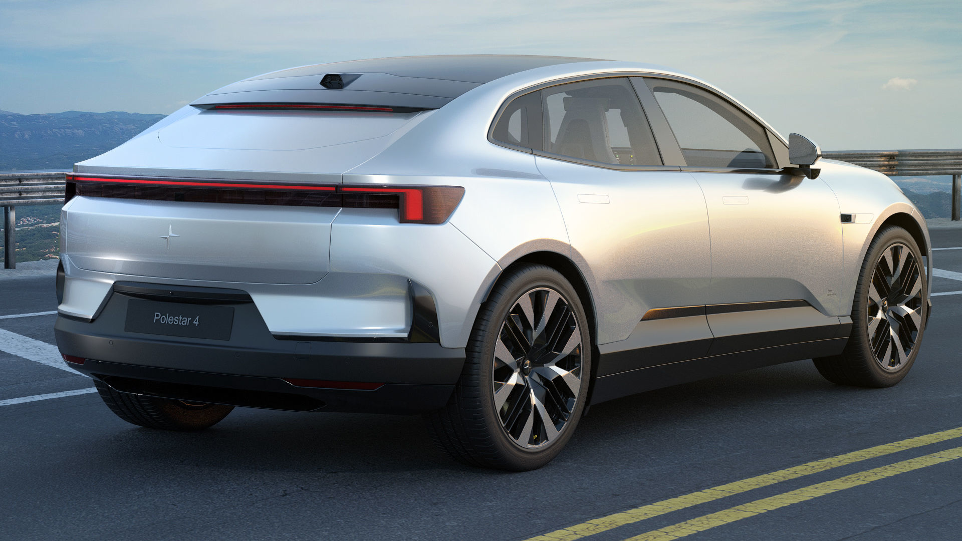 Polestar 4 2024 3D model_5