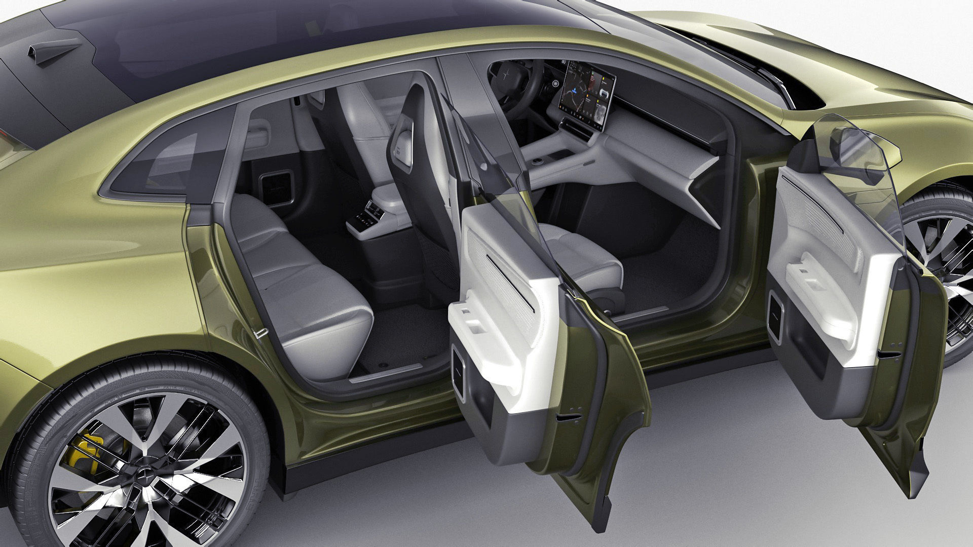 Polestar 4 2024 3D model_18