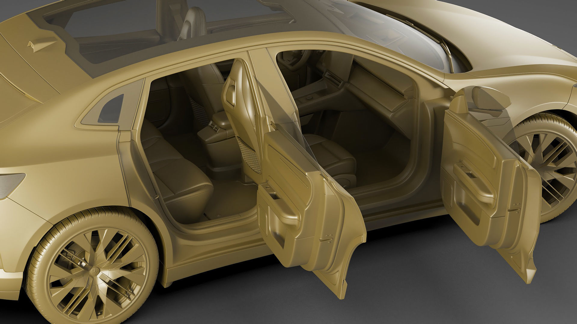 Polestar 4 2024 3D model_33