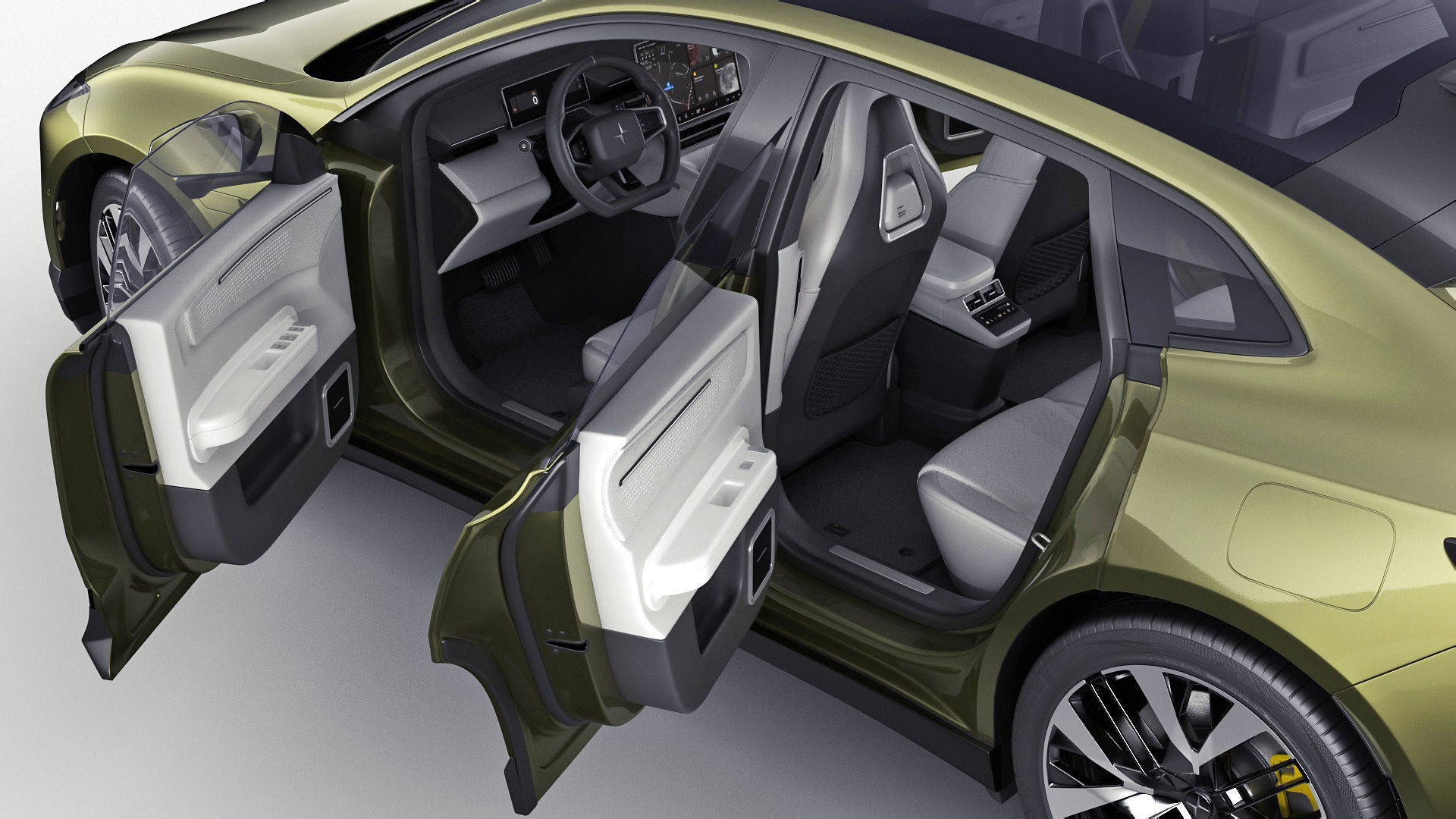 Polestar 4 2024 3D model_2