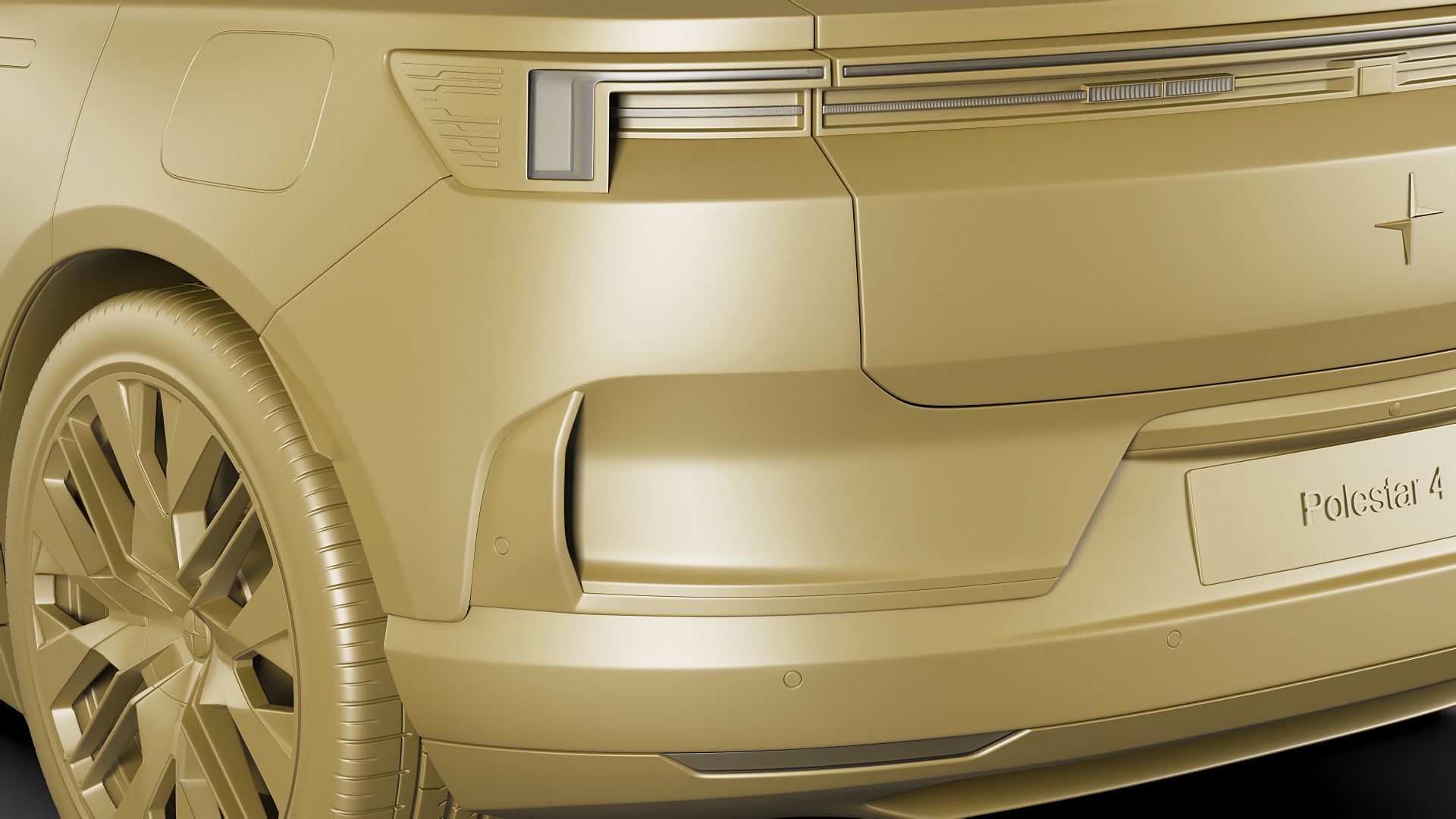 Polestar 4 2024 3D model_30