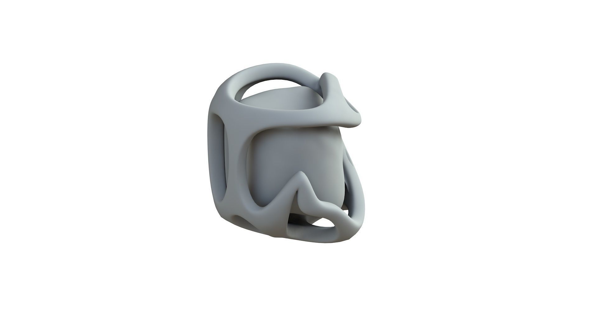 SciFi Shape Object Low Poly Low-poly 3D model_7