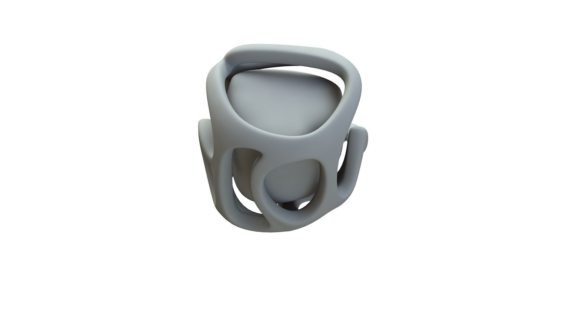 SciFi Shape Object Low Poly Low-poly 3D model_15