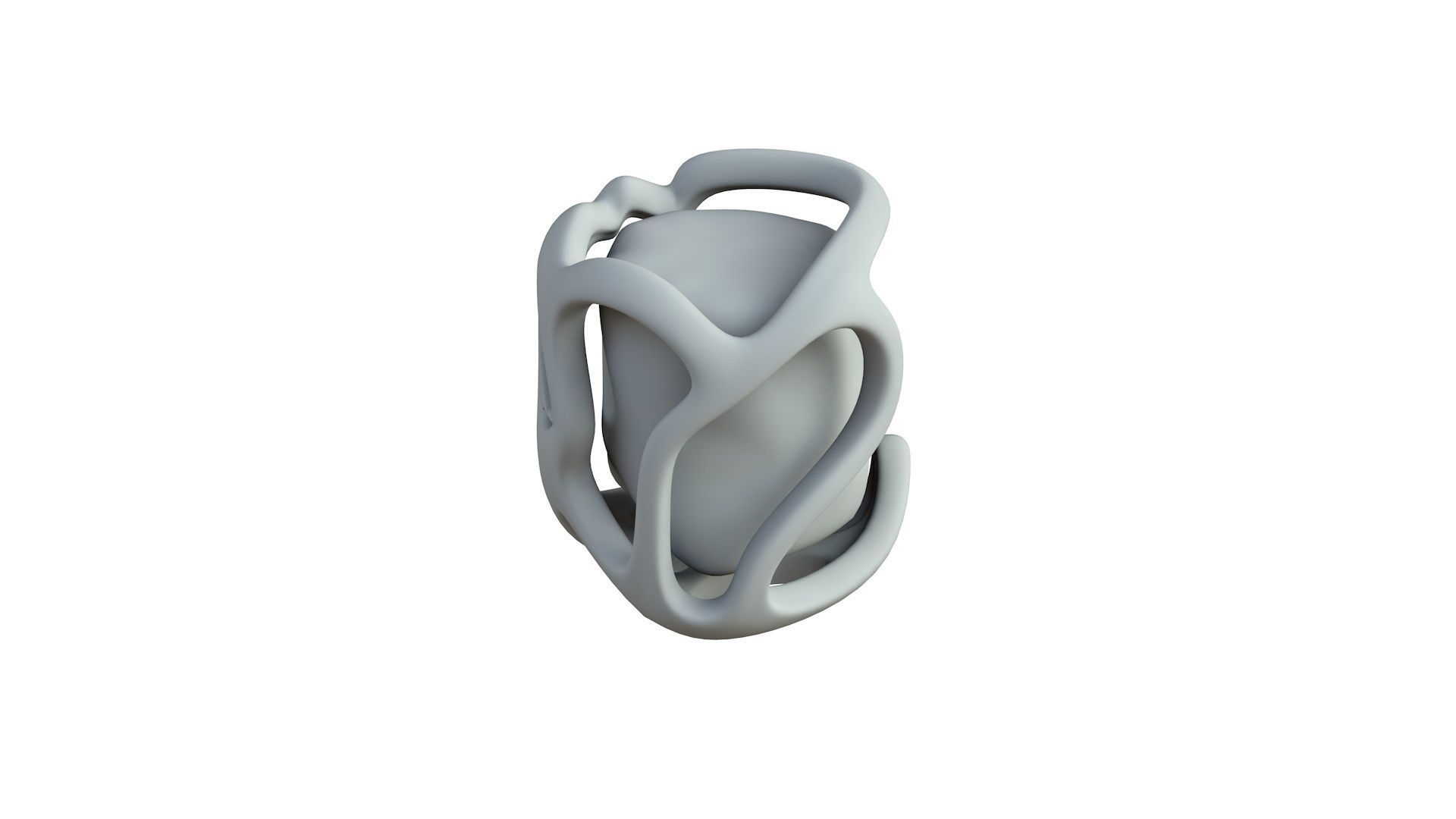 SciFi Shape Object Low Poly Low-poly 3D model_5