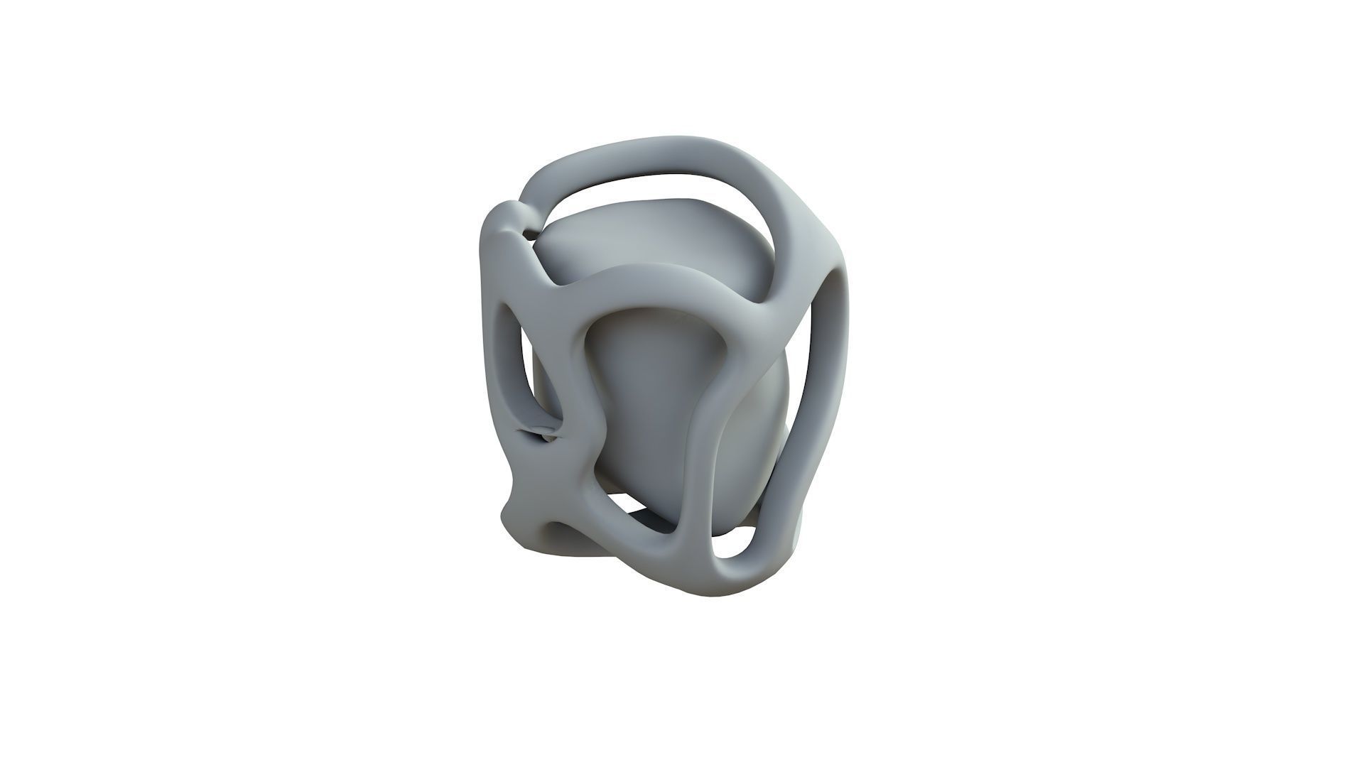 SciFi Shape Object Low Poly Low-poly 3D model_7