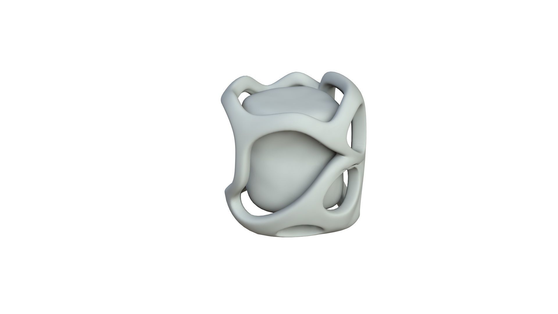 SciFi Shape Object Low Poly Low-poly 3D model_3