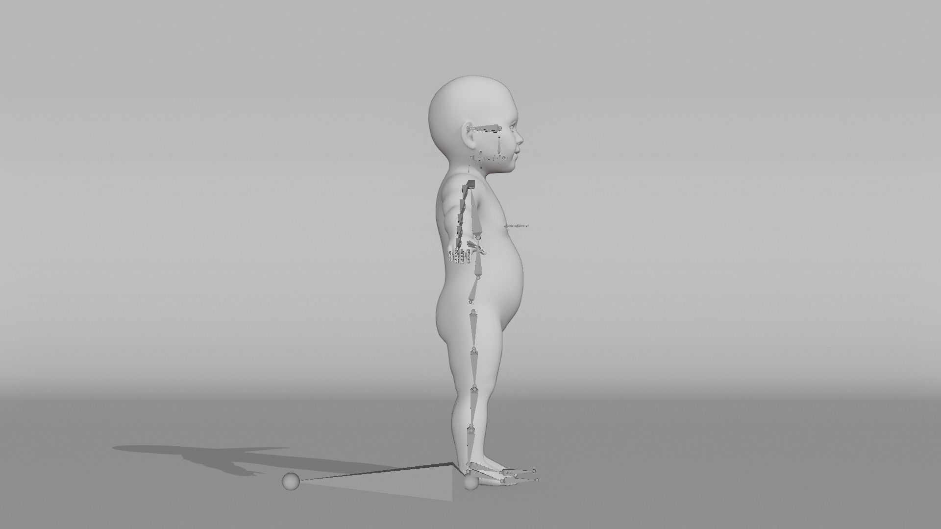 Realistic Baby - Andrew 3D model_12