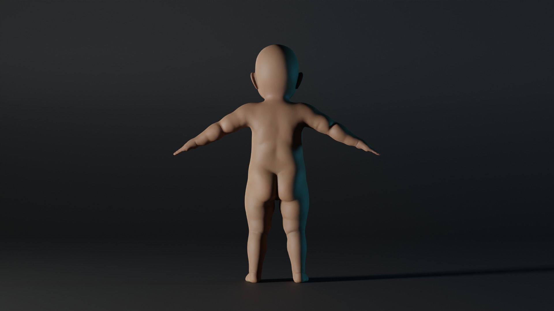 Realistic Baby - Andrew 3D model_3