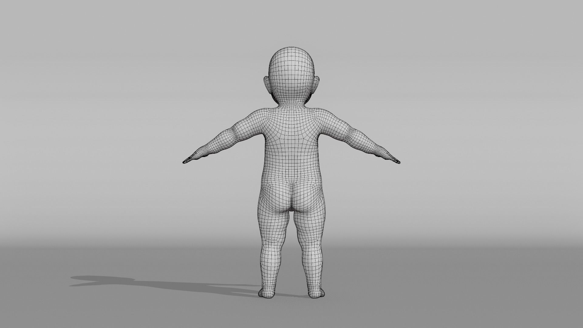 Realistic Baby - Andrew 3D model_18