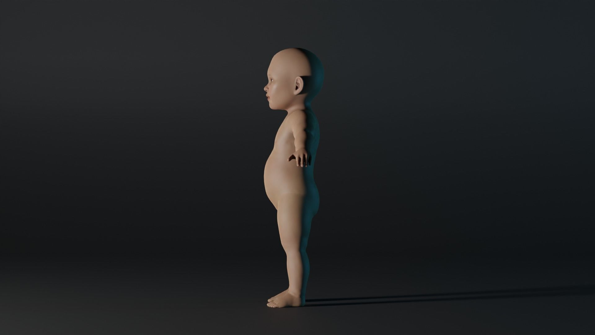 Realistic Baby - Andrew 3D model_4