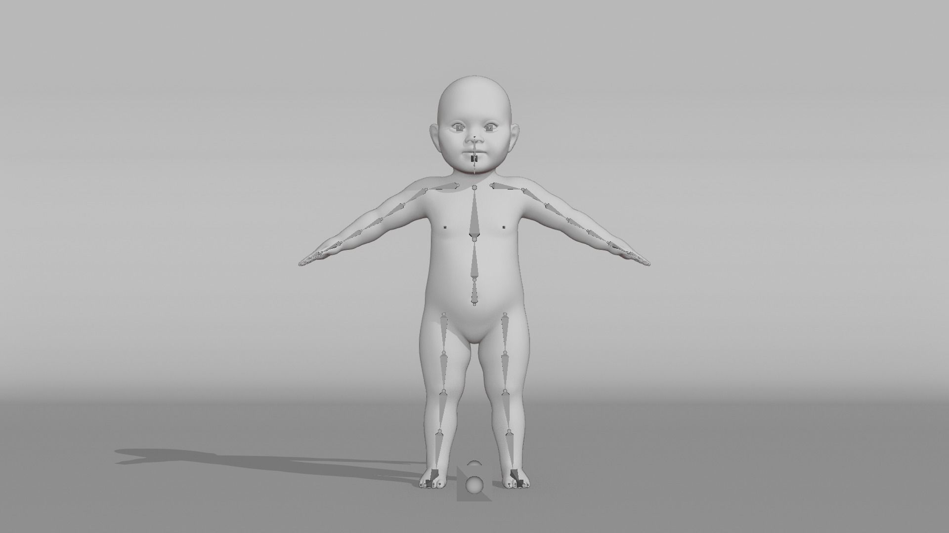 Realistic Baby - Andrew 3D model_11