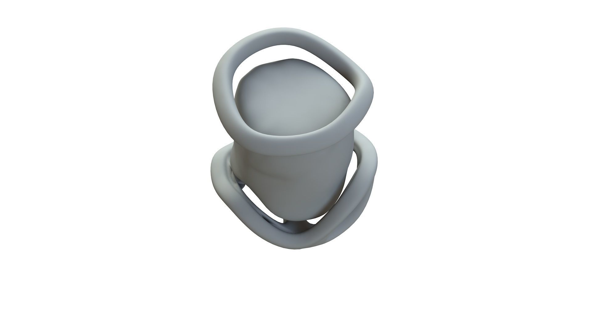 SciFi Shape Object Low Poly Low-poly 3D model_15