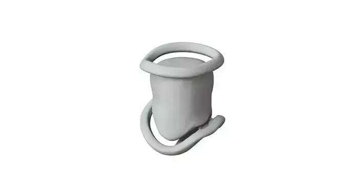 SciFi Shape Object Low Poly Low-poly 3D model SciFi Shape Object Low Poly Low-poly 3D model