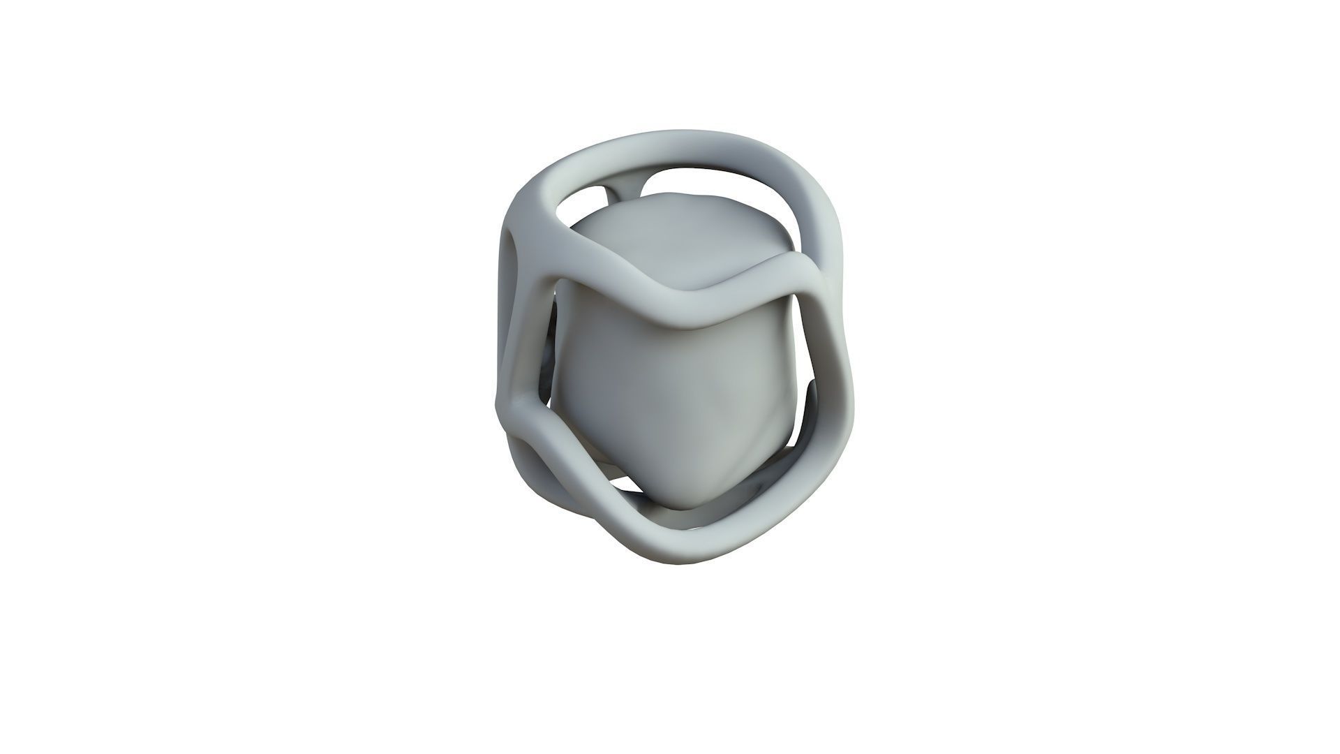 SciFi Shape Object Low Poly Low-poly 3D model_5