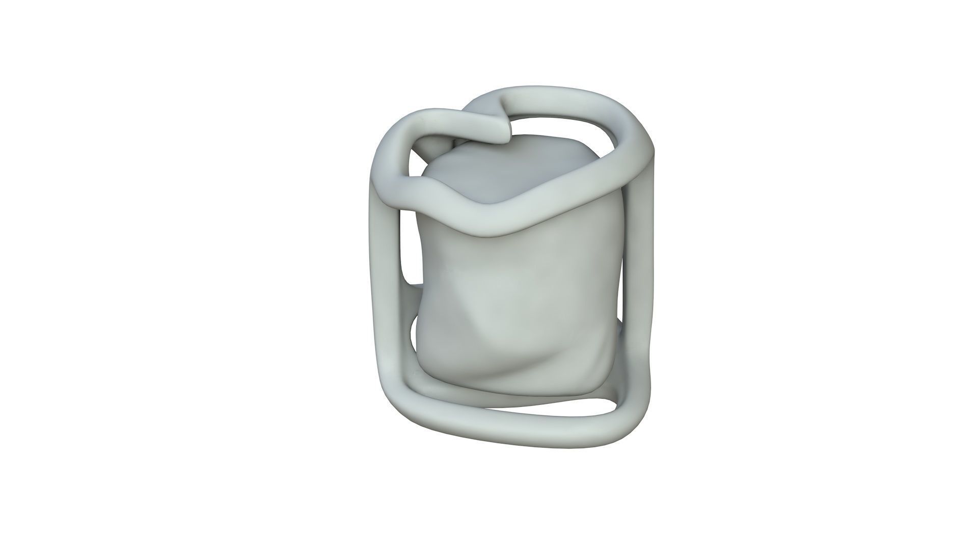 SciFi Shape Object Low Poly 20 Low-poly 3D model_2