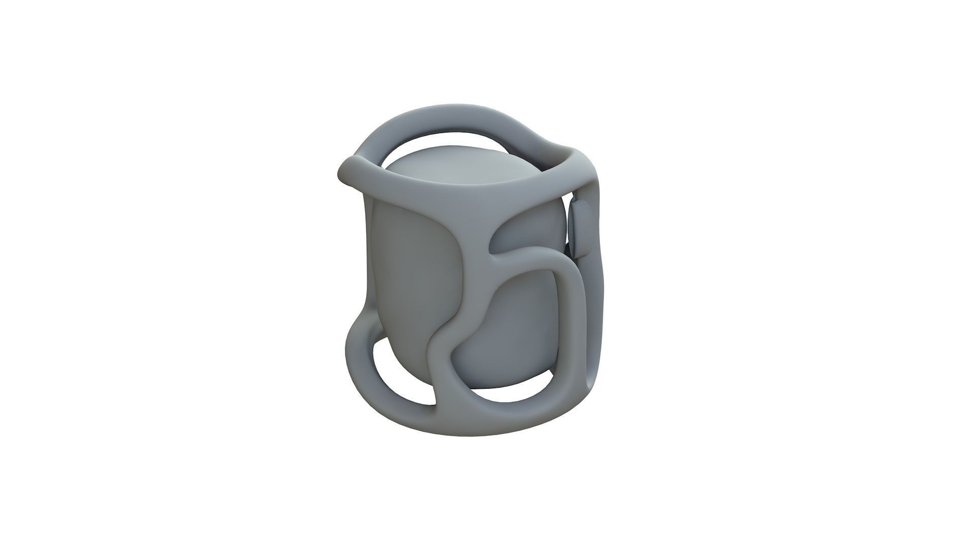 SciFi Shape Object Low Poly 21 Low-poly 3D model_10