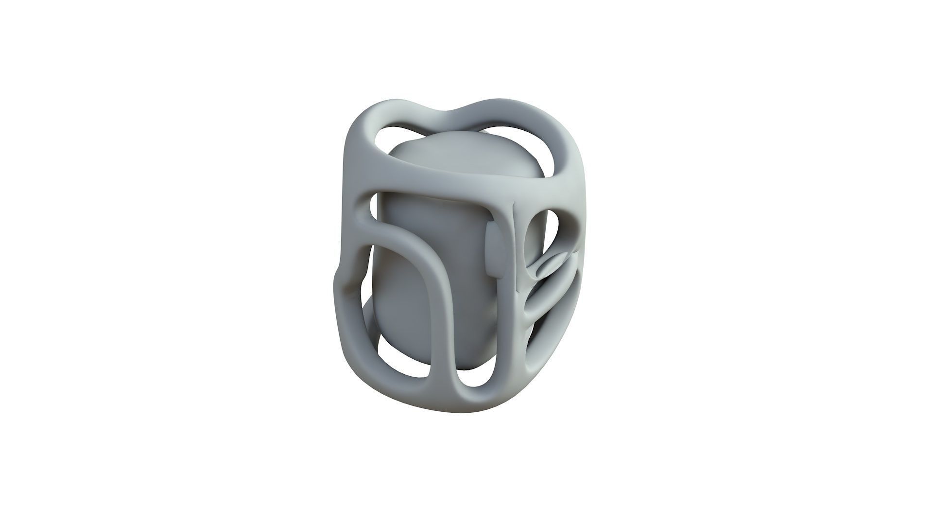 SciFi Shape Object Low Poly 21 Low-poly 3D model_6