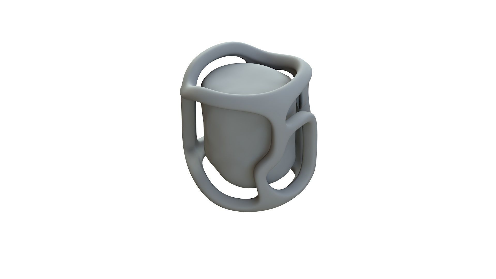 SciFi Shape Object Low Poly 21 Low-poly 3D model_13