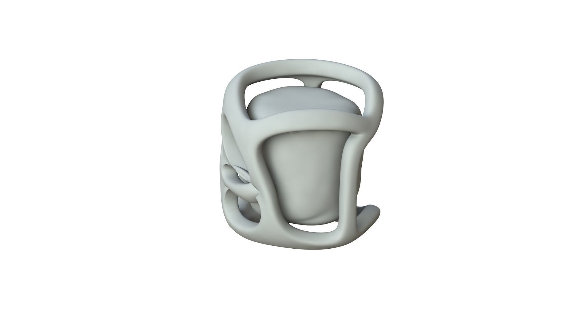 SciFi Shape Object Low Poly 21 Low-poly 3D model_1