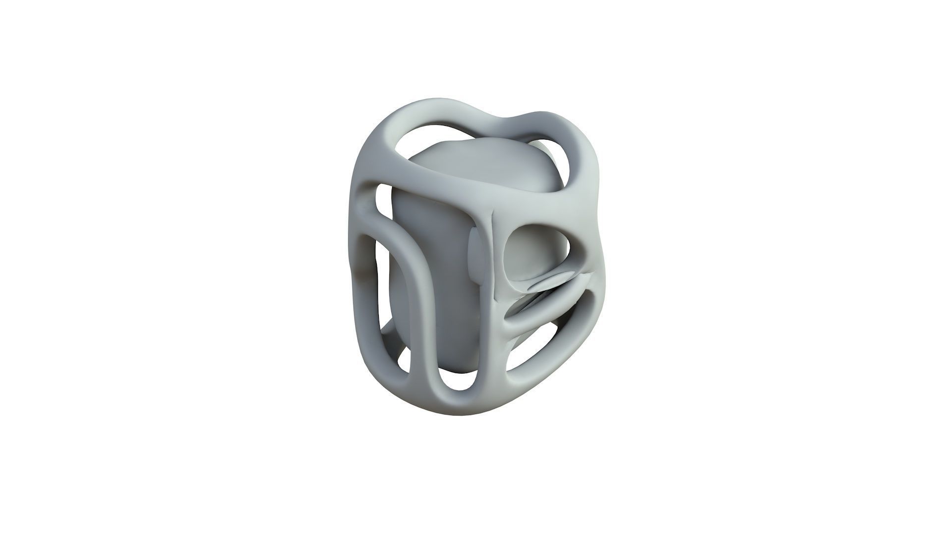 SciFi Shape Object Low Poly 21 Low-poly 3D model_5