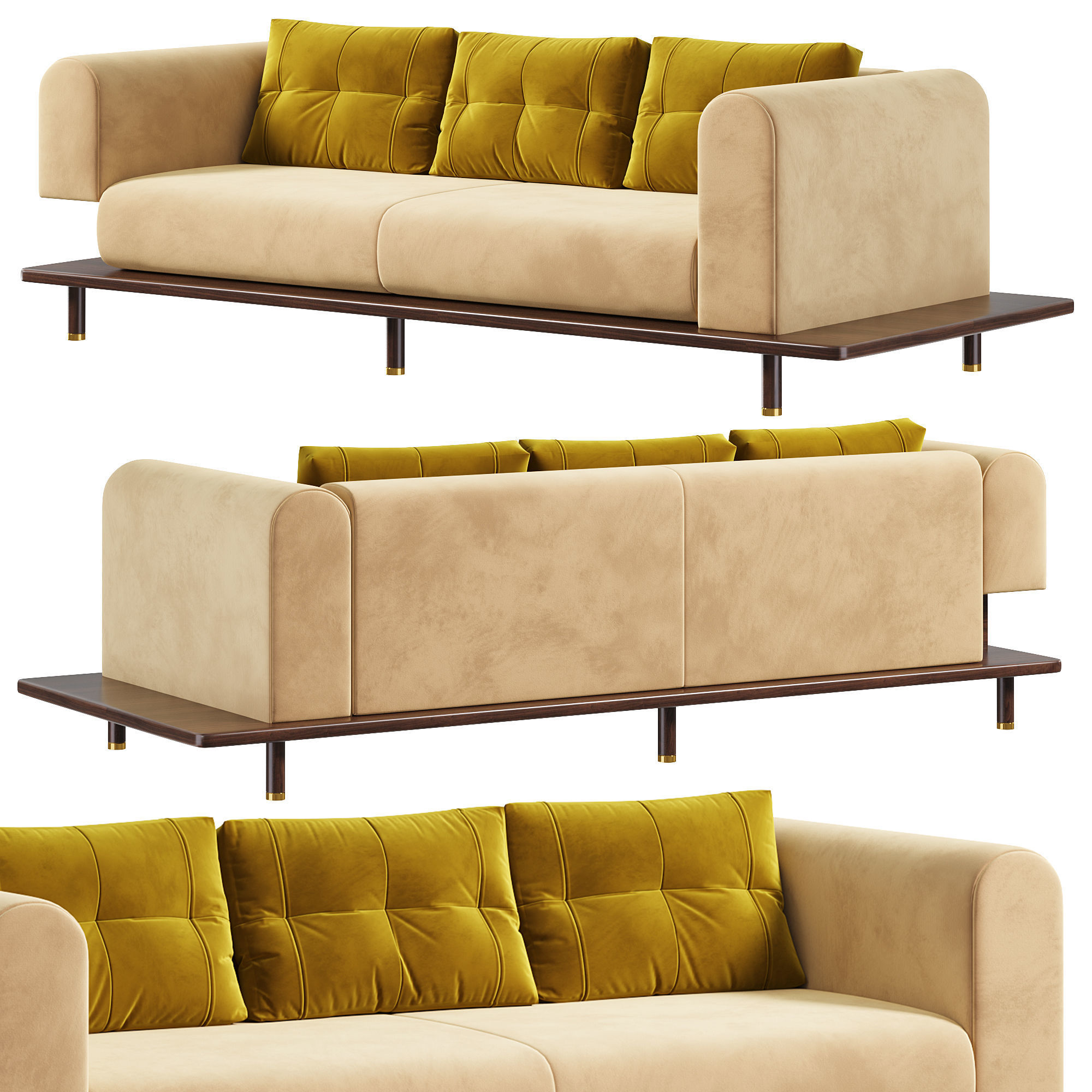 COLBERT sofa by Mezzocollection 3D model_1