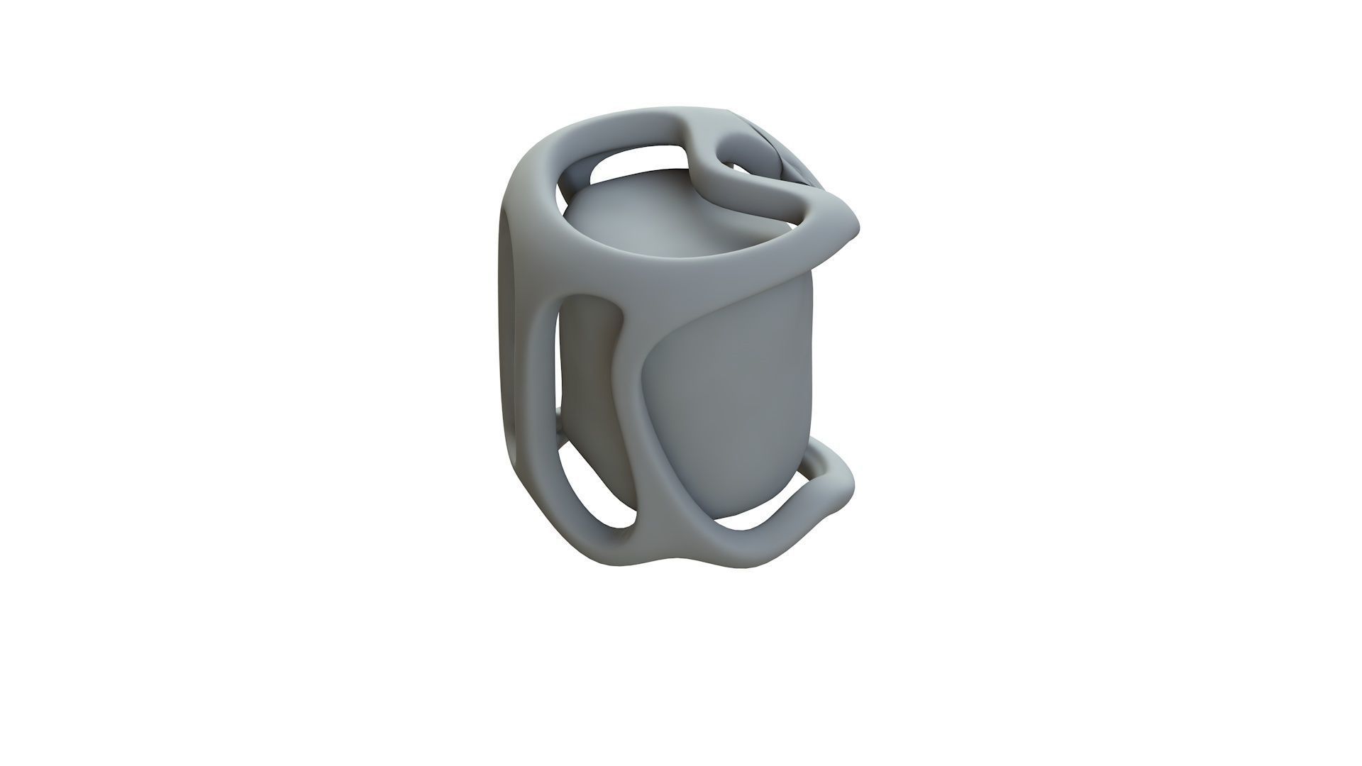 SciFi Shape Object Low Poly 16 Low-poly 3D model_13
