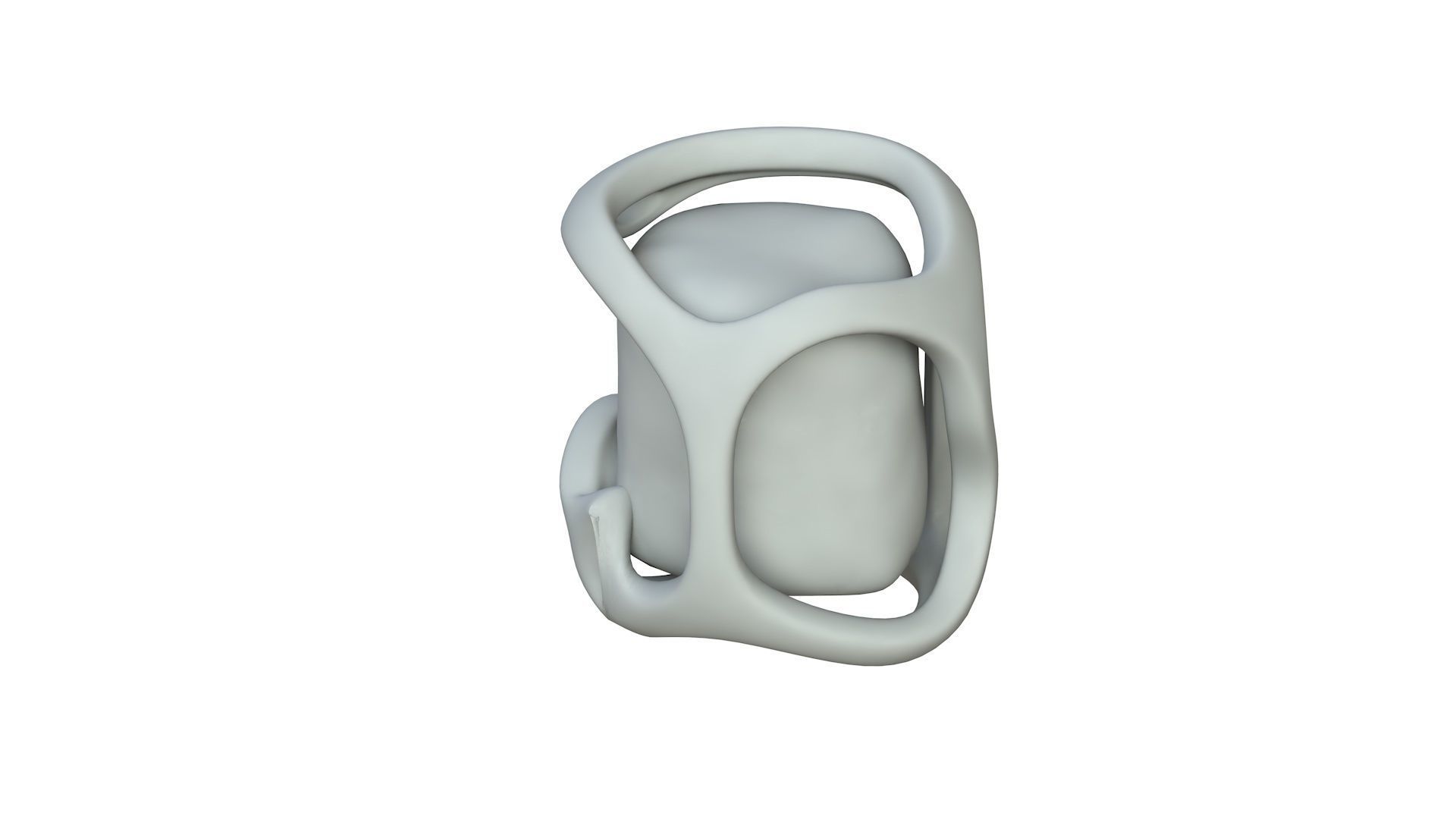 SciFi Shape Object Low Poly 127 Low-poly 3D model_2