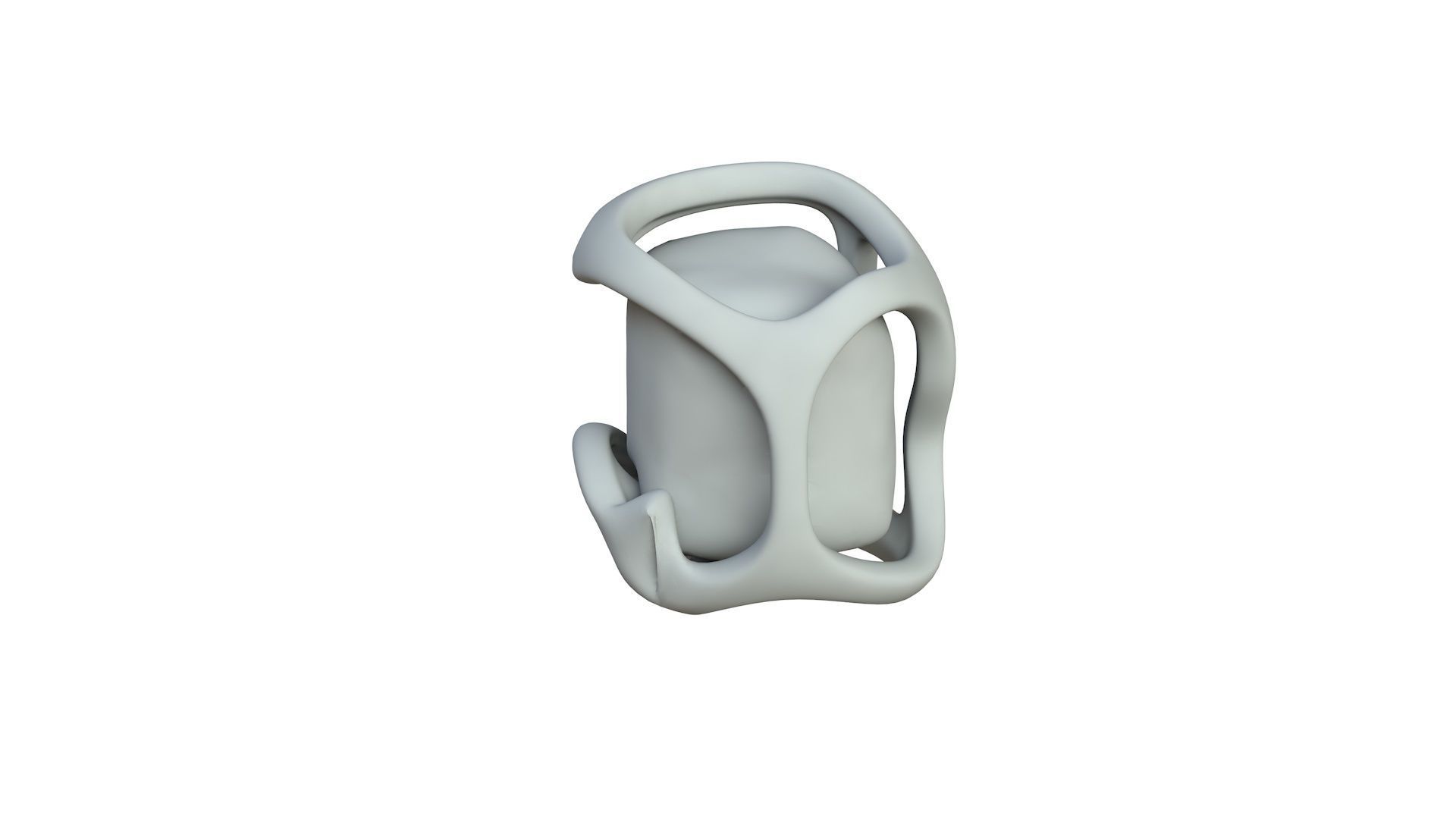 SciFi Shape Object Low Poly 127 Low-poly 3D model_3