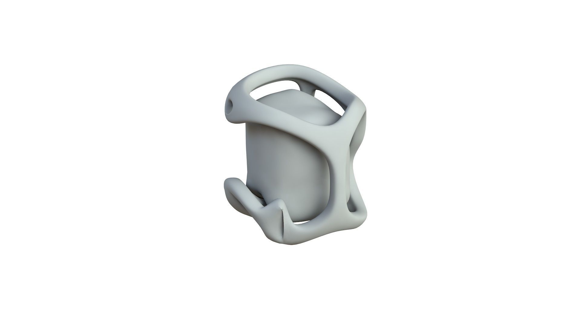 SciFi Shape Object Low Poly 127 Low-poly 3D model_4