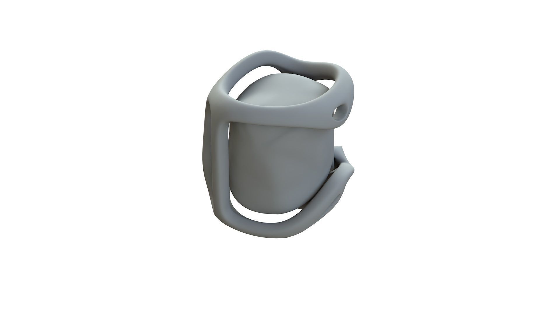 SciFi Shape Object Low Poly 127 Low-poly 3D model_13