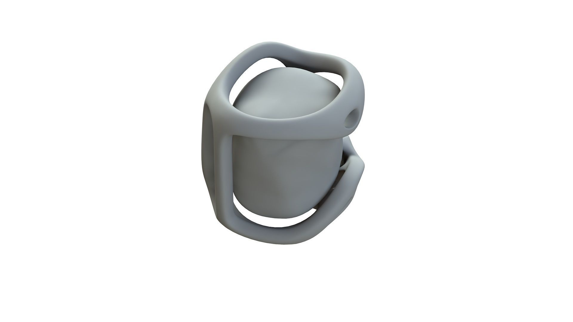 SciFi Shape Object Low Poly 127 Low-poly 3D model_14