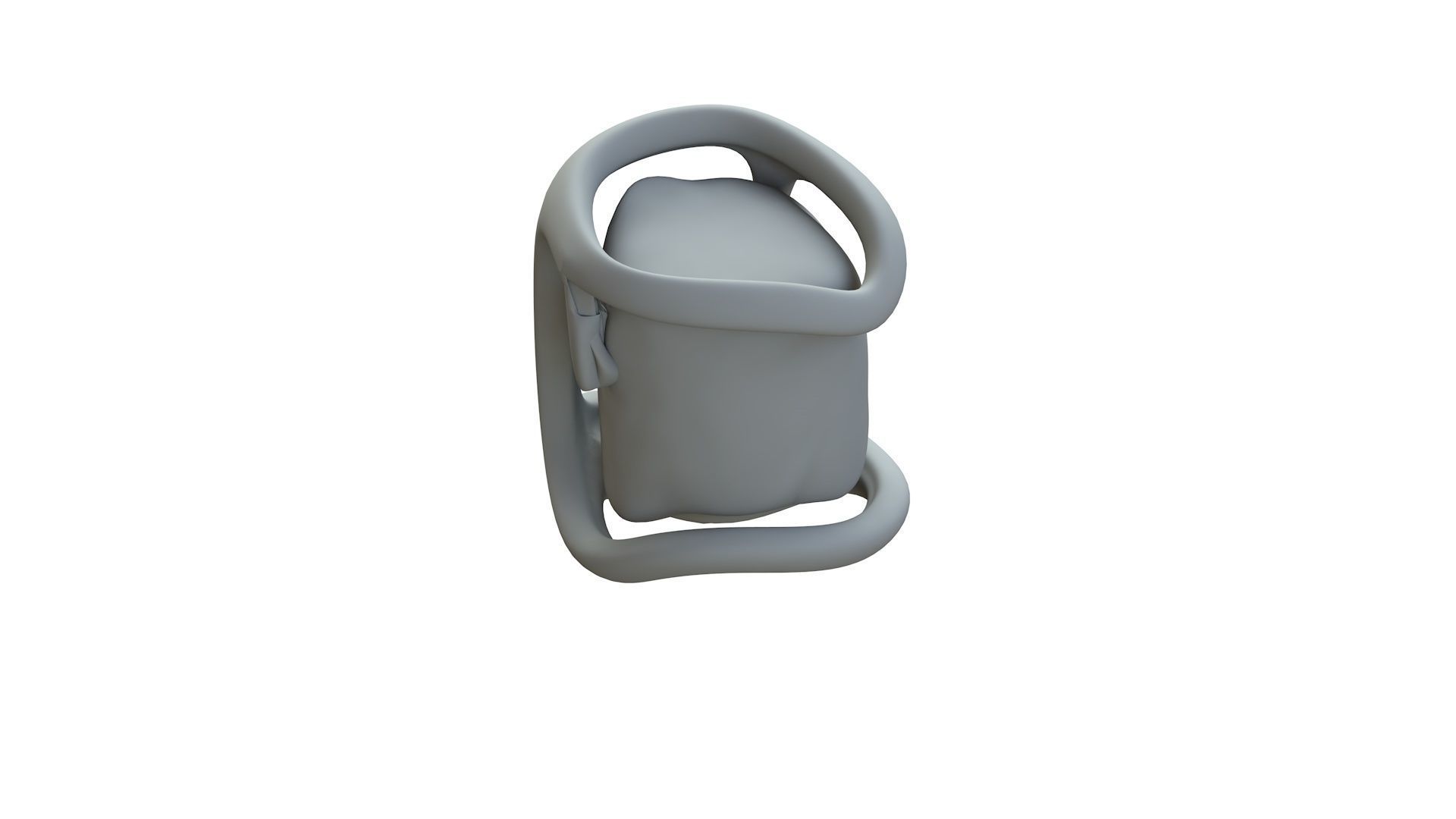 SciFi Shape Object Low Poly 125 Low-poly 3D model_13