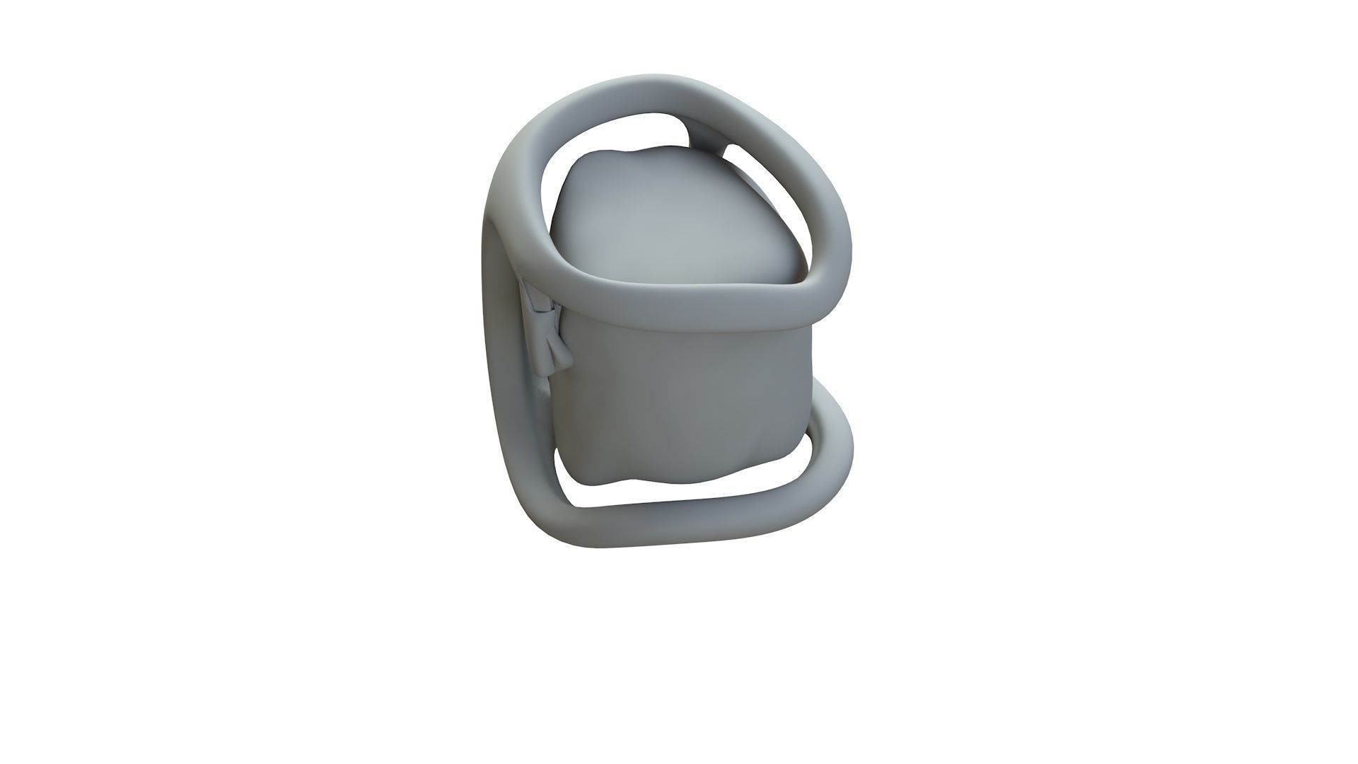 SciFi Shape Object Low Poly 125 Low-poly 3D model_14