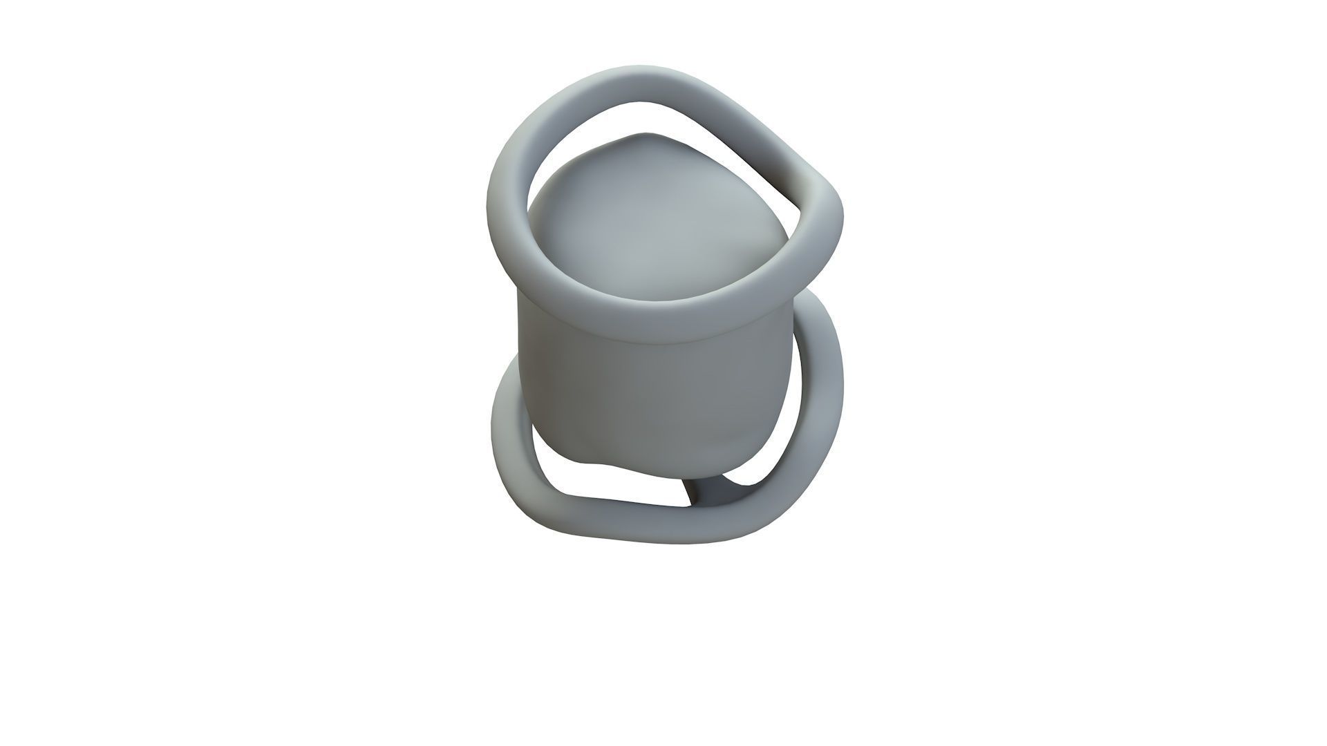 SciFi Shape Object Low Poly 124 Low-poly 3D model_15