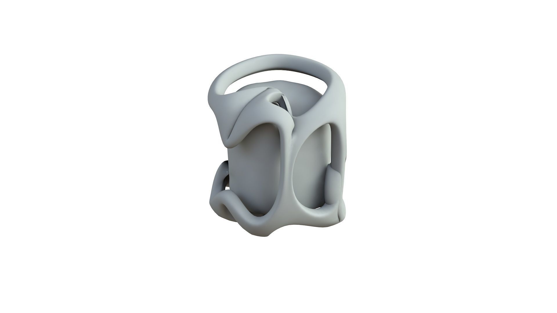 SciFi Shape Object Low Poly 235 Low-poly 3D model_5
