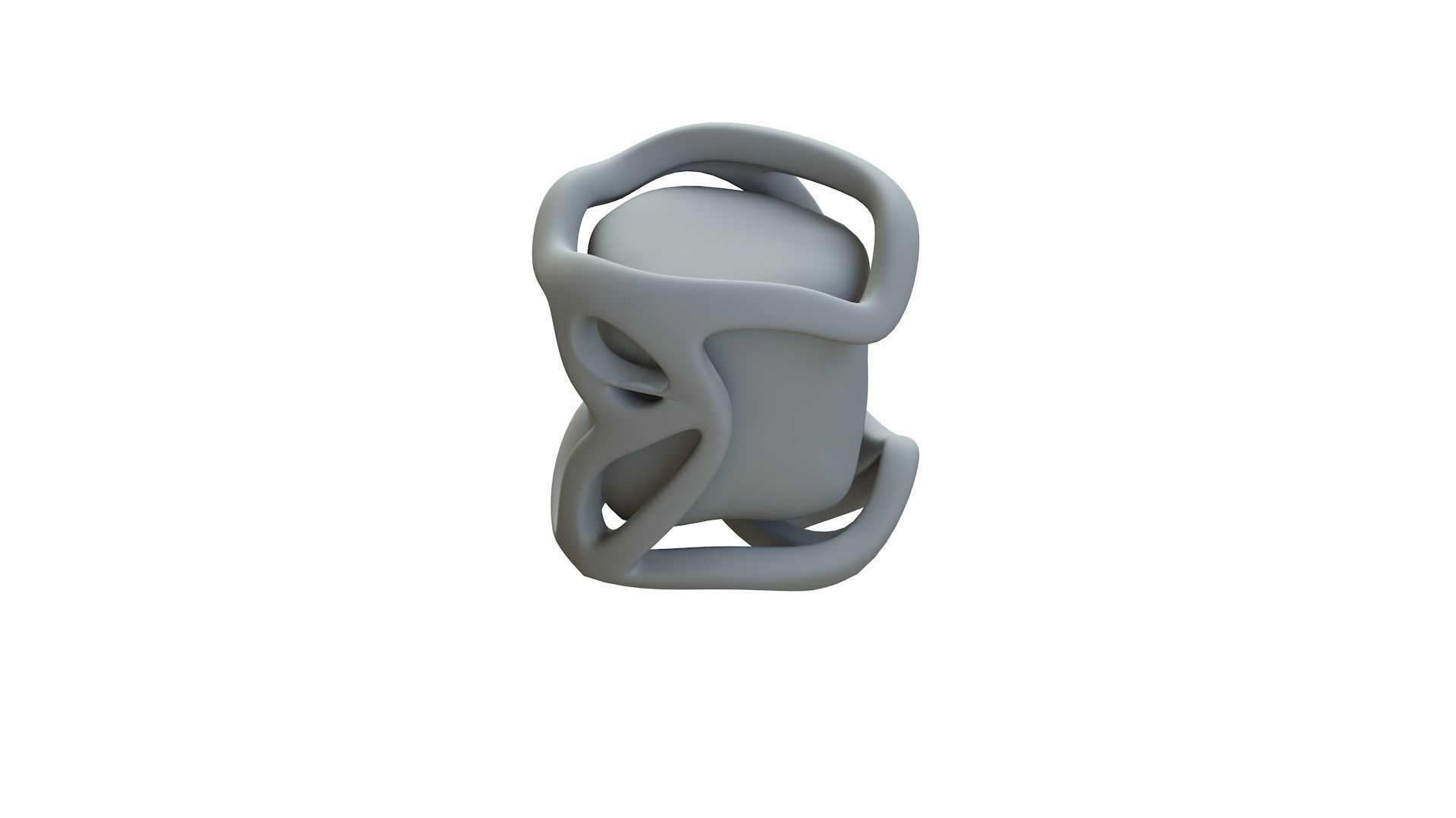 SciFi Shape Object Low Poly 120 Low-poly 3D model_13