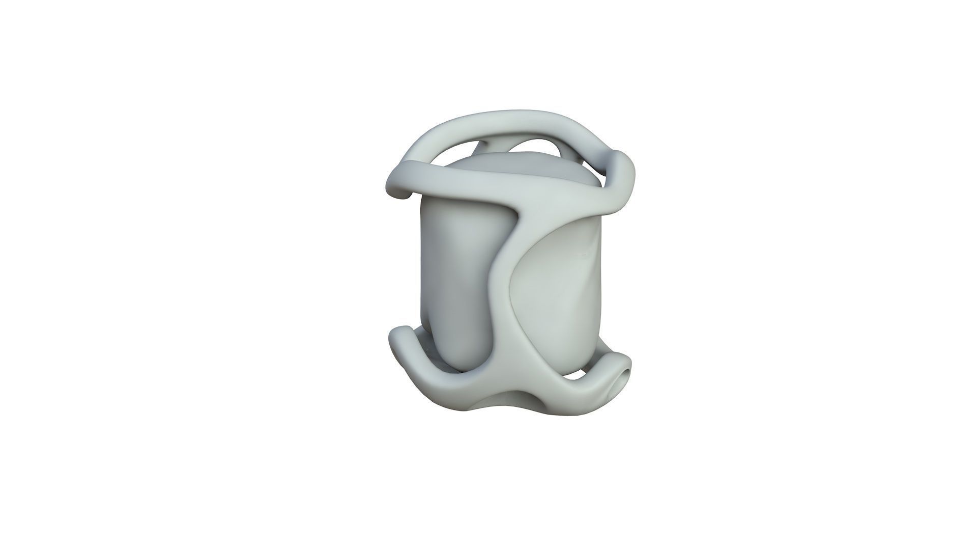 SciFi Shape Object Low Poly 120 Low-poly 3D model_3