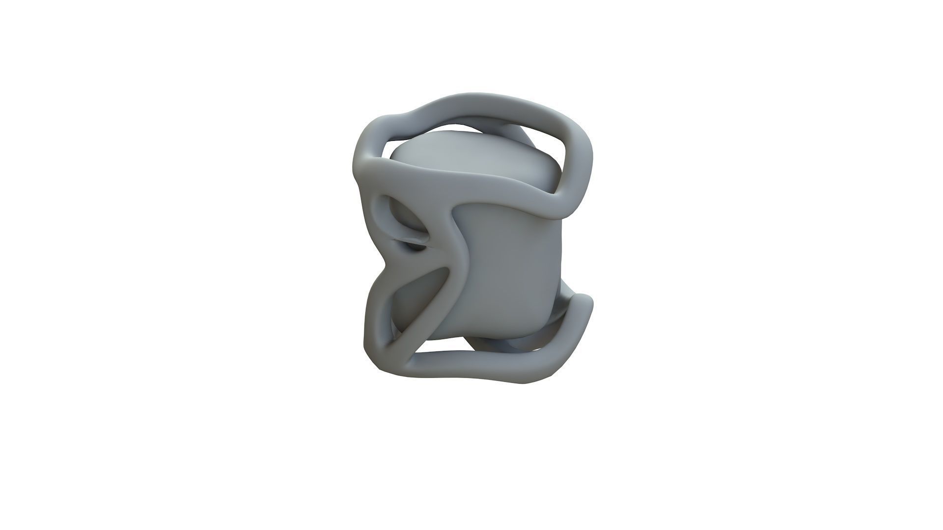 SciFi Shape Object Low Poly 120 Low-poly 3D model_12