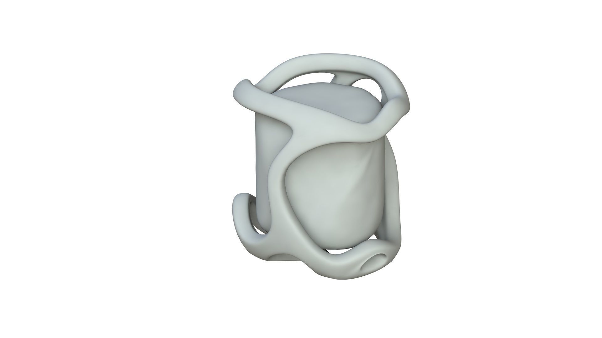 SciFi Shape Object Low Poly 120 Low-poly 3D model_2